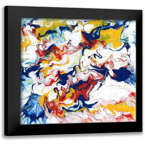 Segrest, Jane 20x20 Black Modern Framed Museum Art Print Titled - The Edge