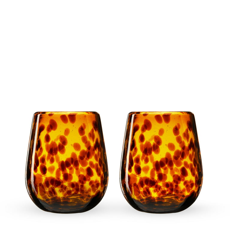https://i5.walmartimages.com/seo/Segunda-Vida-Tortuga-Tortoise-Shell-colored-Stemless-Wine-Glasses-Set-Hand-Blown-Colorful-Amber-100-Recycled-Glassware-Made-Mexico-13oz-2_de0c8189-5e3a-4fa3-9d5c-5a2a34ec89f9.e6da033a0ca8fdab59e4d09a6dfe367c.jpeg?odnHeight=768&odnWidth=768&odnBg=FFFFFF