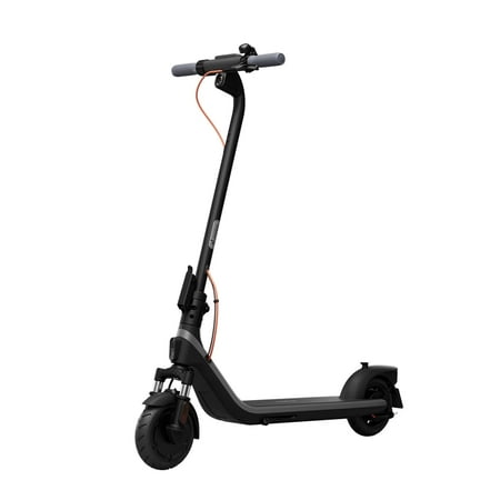 Segway - Ninebot E2 Plus II Electric Scooter, 15 mph Max Speed w/ 16 miles Max Range - Black