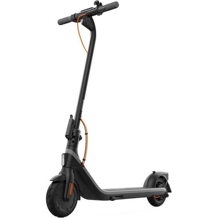 Segway - E2 Plus Electric Scooter w/ 15.5 mi Max Operating Range & 15.5mph Max Speed - Black