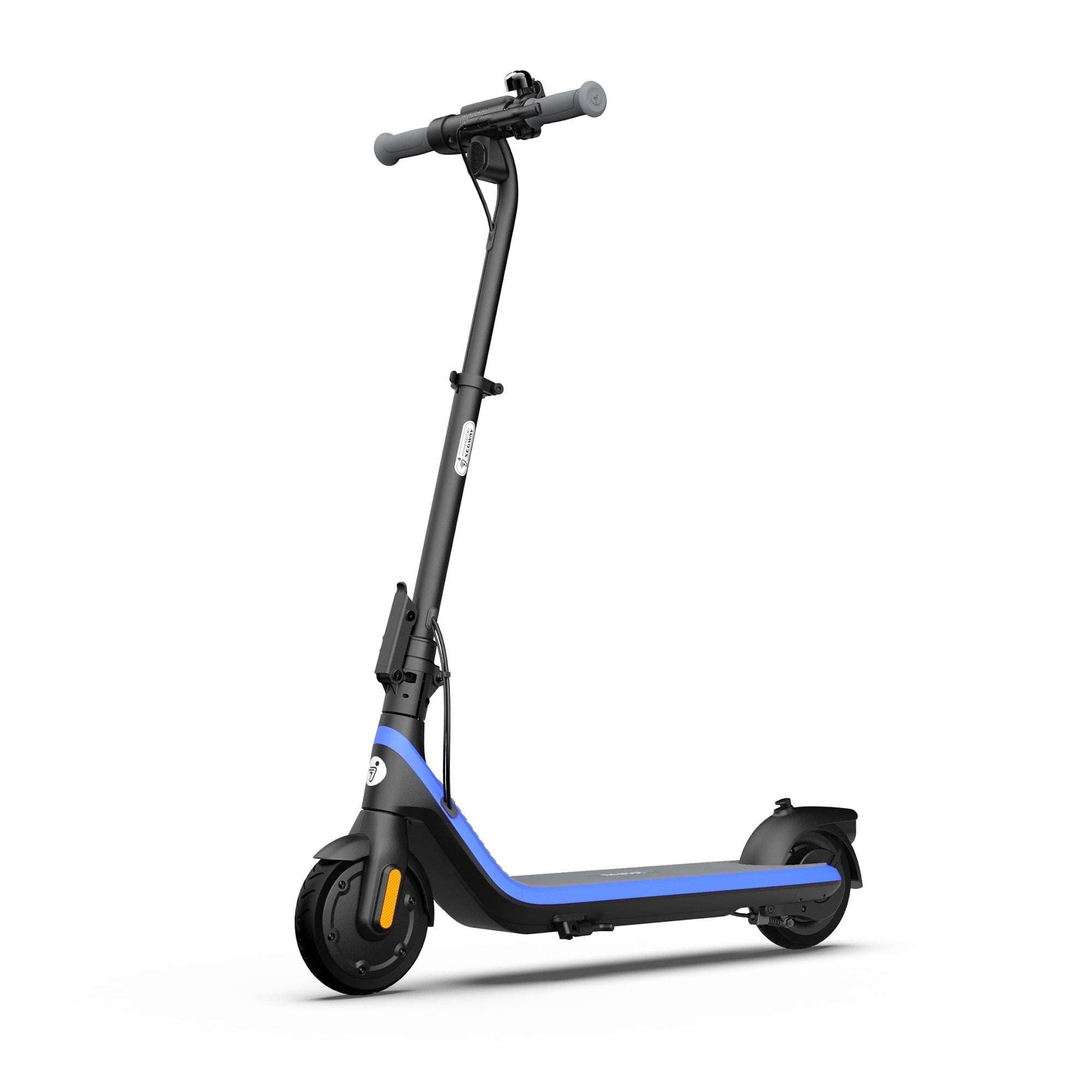 Segway C2 Pro Kids Electric Scooter, 12.4 mph Max Speed, 9.3 Miles Max Range, Ages 9+, Blue