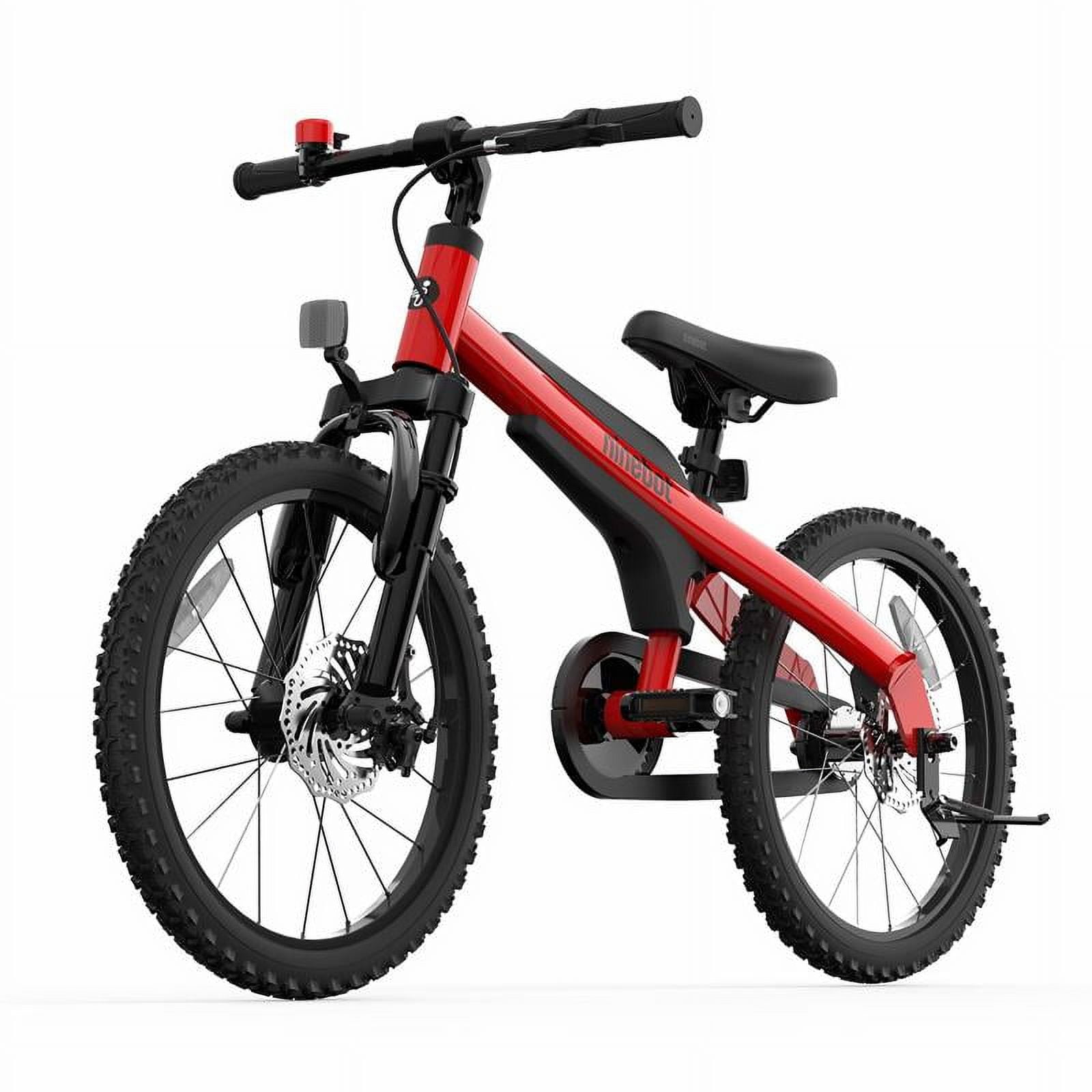 Segway Ninebot - Bicicleta infantil de 18 pulgadas para niños de 5 a 10  años, con marco de aluminio aeroespacial, cadena cerrada, suspensión de