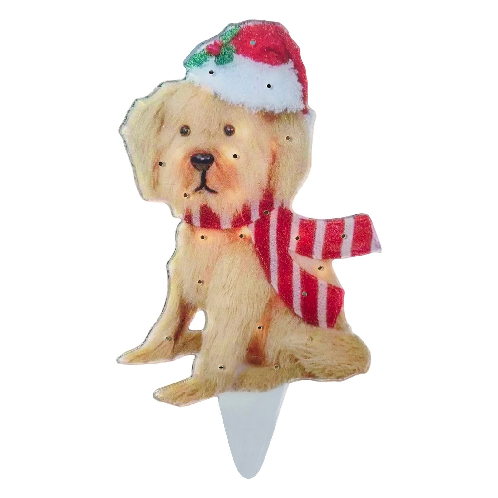 Sehao 2D Christmas Sausage Dog Lights String Yard Decoration LED Lights