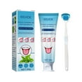thumbnail image 1 of Sehao Beauty Tools Tongue Cleaner With Brush Tongue Cleaning Gel Set Oral Care Remove Oral Odor Fresh Breath Clean And Nourish Tongue Paste, 1 of 6