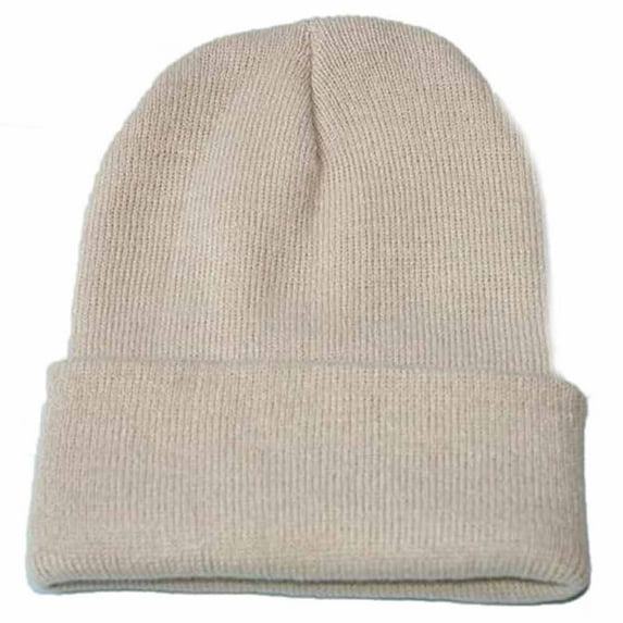 Sehao Men Women Slouchy Knitting Beanie Hop Cap Warm Winter Ski Hat Khaki