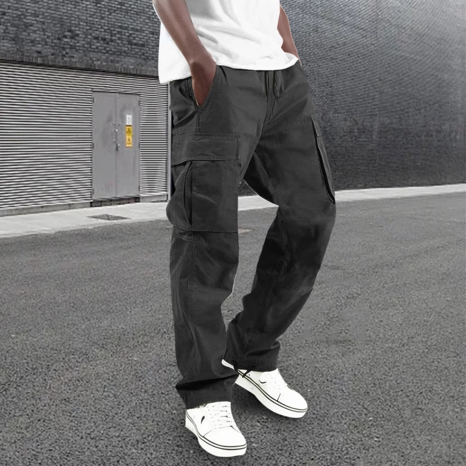 Cargo Pants Matching Shoes Buy Light Blue Grey Regular Tapered Fit