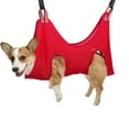 thumbnail image 1 of Sehao Pet Grooming For Dog Grooming Harness For Nail Trimming Pet Grooming Sling Helper Holder Pet Supplies Red S, 1 of 6