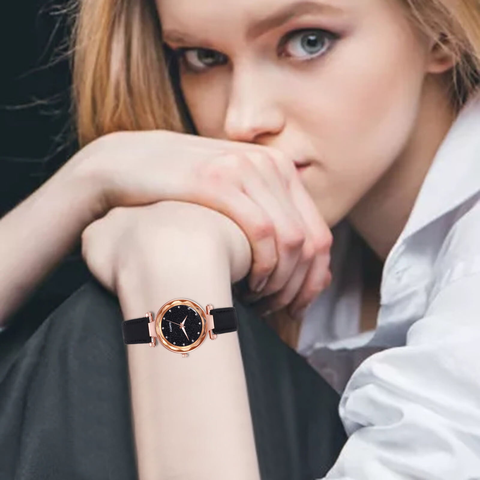 Watch with cheap one diamond