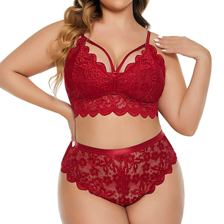 Exotic Sexy Lingerie for Women Plus Size Lace Teddy Bodysuit One