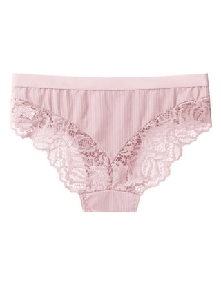 Sngxgn Organic Cotton Underwear Womens Women's Cotton Stretch Underwear -  Brief Panties Hot Pink XL 