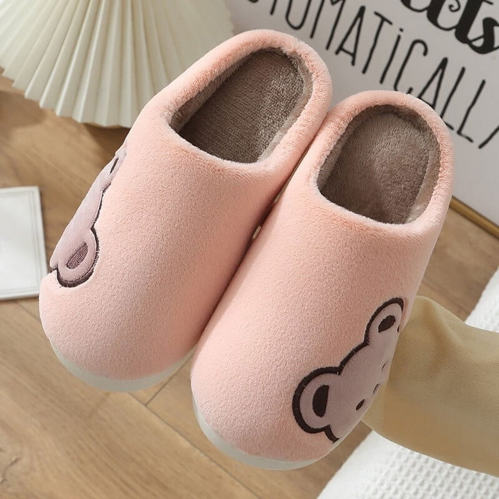 Bridal Gift Set Mrs+Your Initial Fluffy Slippers & 