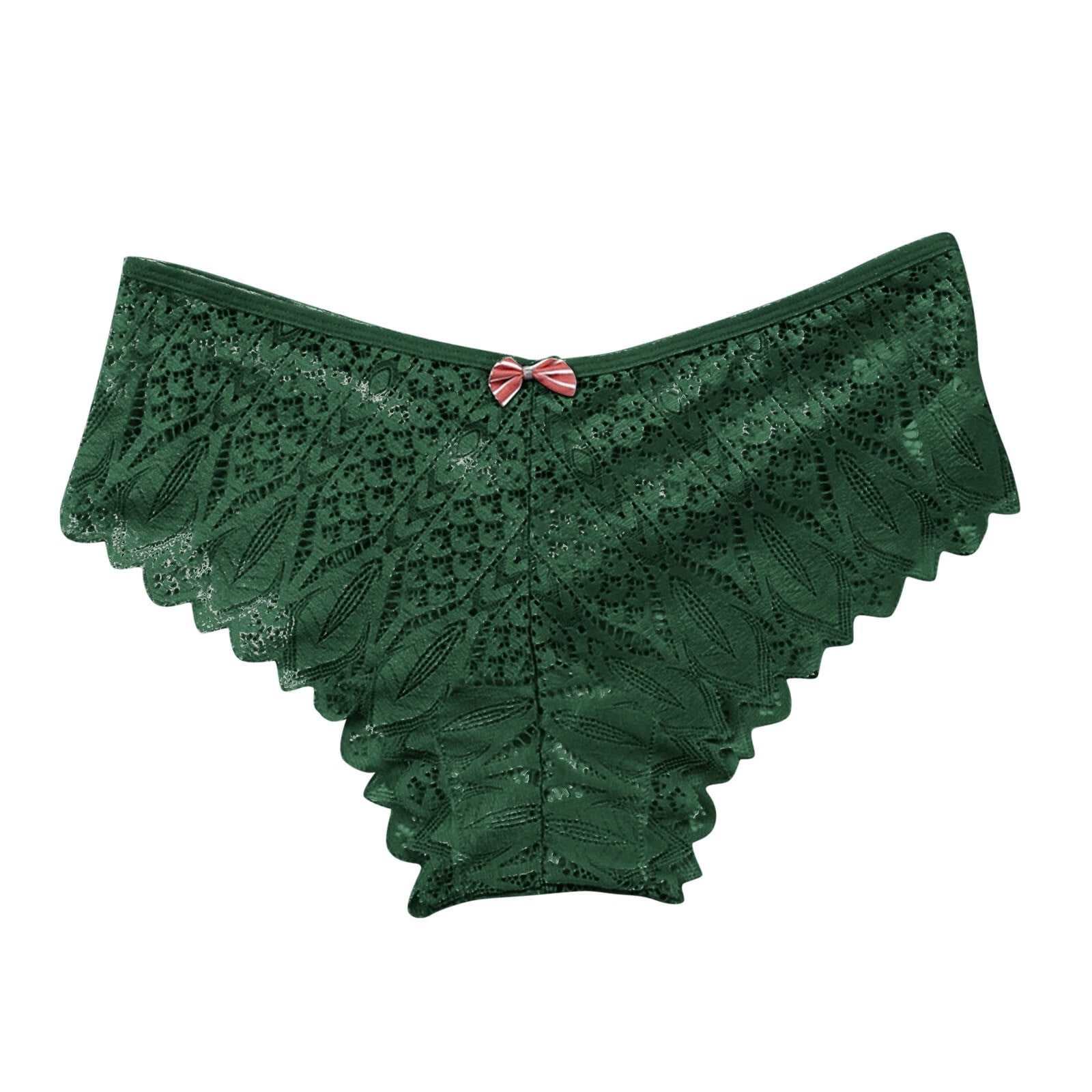 Nabtos Women's String Bikini Panties Nylon Sports Silky Underwear Low Rise  Cotton Liner Pack 6 