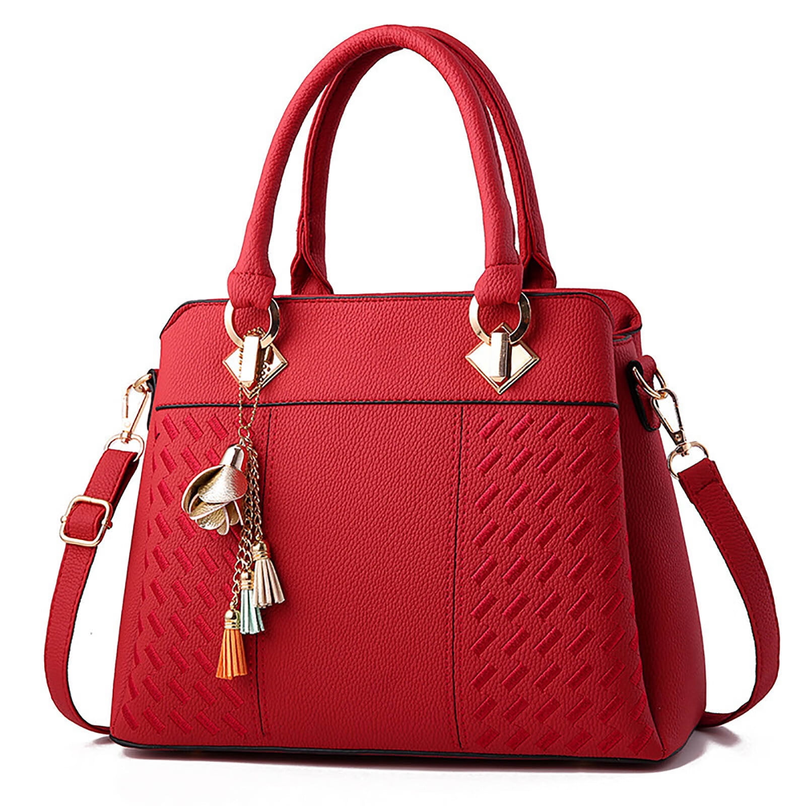 Sehao Womens Handbags Ladies Purse Satchel Shoulder Bags Roomy Fashion Tote Leather Bag Totes One Size