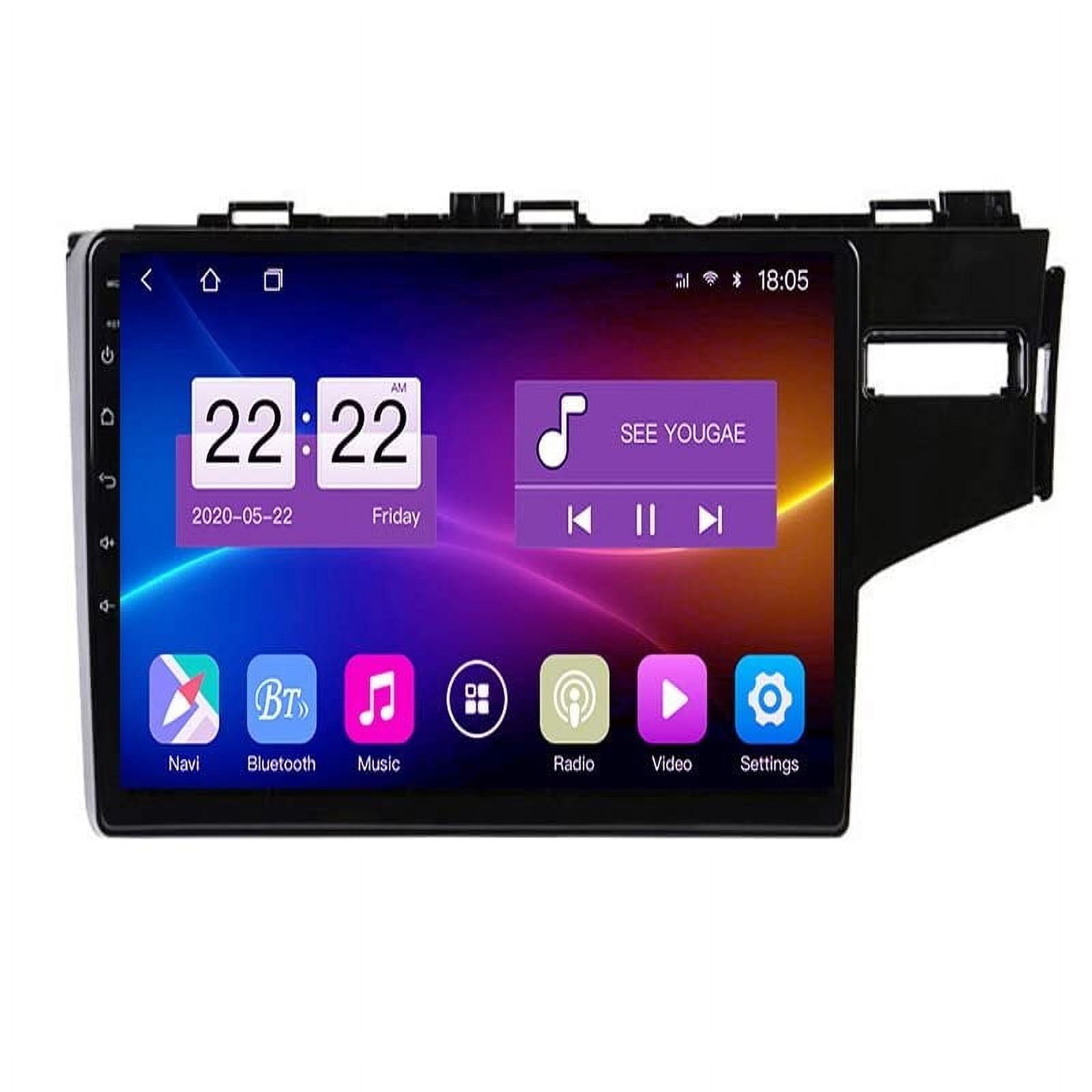 RoverOne Car Stereo Radio For Honda Fit Jazz 2004 2005 2006 2007 With CarPlay Android Auto Multimedia Player GPS Navigation Touch Screen Bluetooth - View #3