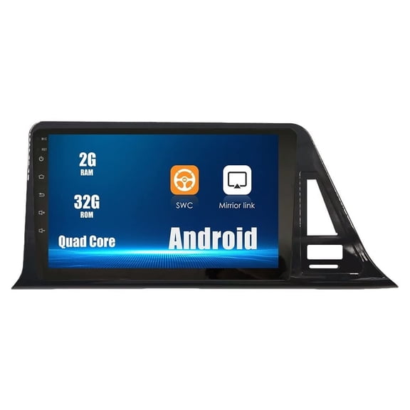 Sehmtoo Car Radio Android 10 Autoradio Car Navigation Stereo Multimedia Player GPS Radio 2.5D Touch Screen forTOYOTA IZOA/C-HR 2018-2021 UV BLACK HIGH-END