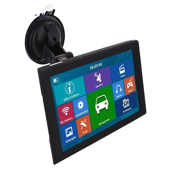 Sehmtoo Car Radio Sehmtoo 9 Inch Truck Sat Nav GPS Free Maps For Car HGV Lorry LGV Coach Navigation