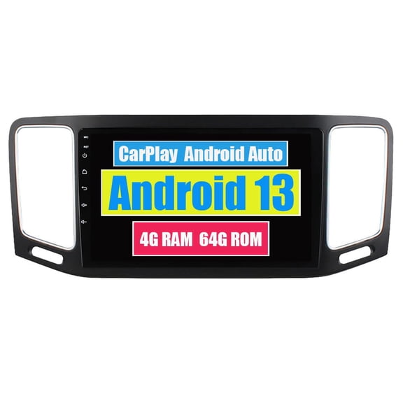 Sehmtoo Car Radio Sehmtoo Car Stereo CarPlay Head Unit for Volkswagen Sharan 2012 2013 2014 2015 2016 2017 2018 Android Auto Touch Screen Sat Navi Bluetooth WiFi Radio Player