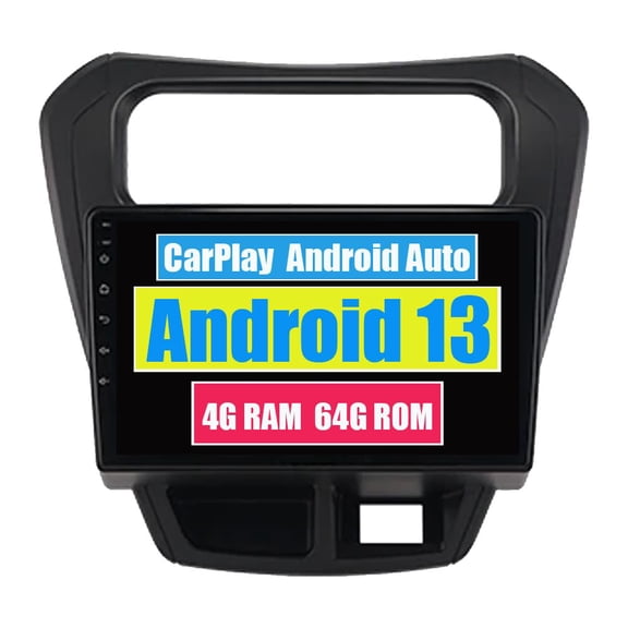 Sehmtoo Car Radio Sehmtoo Car Stereo CarPlay Head Unit for Suzuki Alto 800 2014-2020 Android Auto Touch Screen Sat Navi Bluetooth WiFi Radio Player