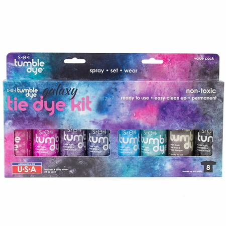 Sei Galaxy Tie Dye Kit, Craft and Fabric Spray, 8 Colors price history and forecast - SEI 6-2011