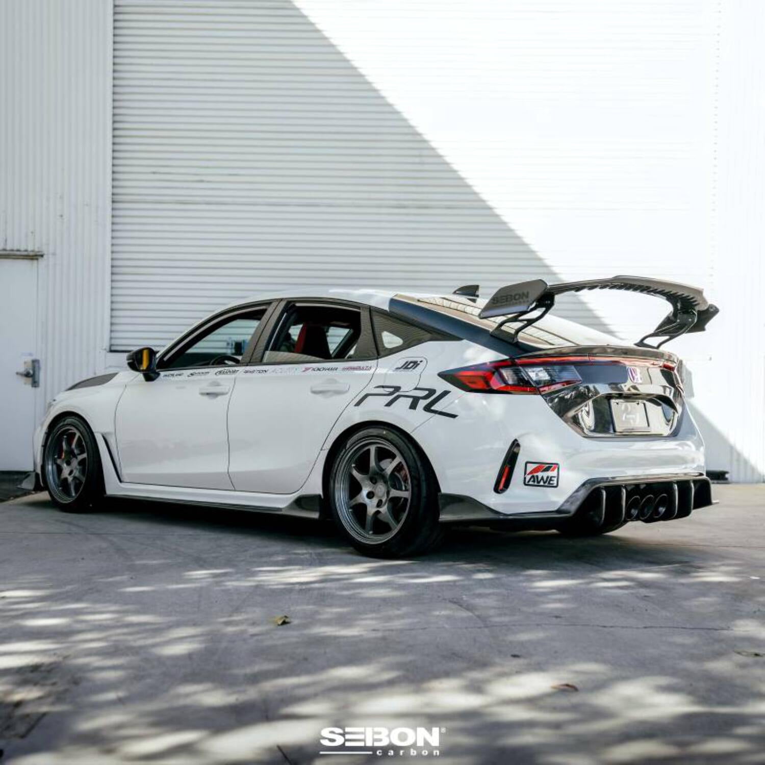 Seibon 23-24 Honda Civic Type R MB-Style Carbon Fiber Rear Spoiler