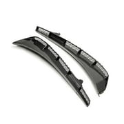 Seibon FD17HDCVR Carbon Fiber Fender Ducts for 2017-18 Honda Civic Type-R - Set of 2