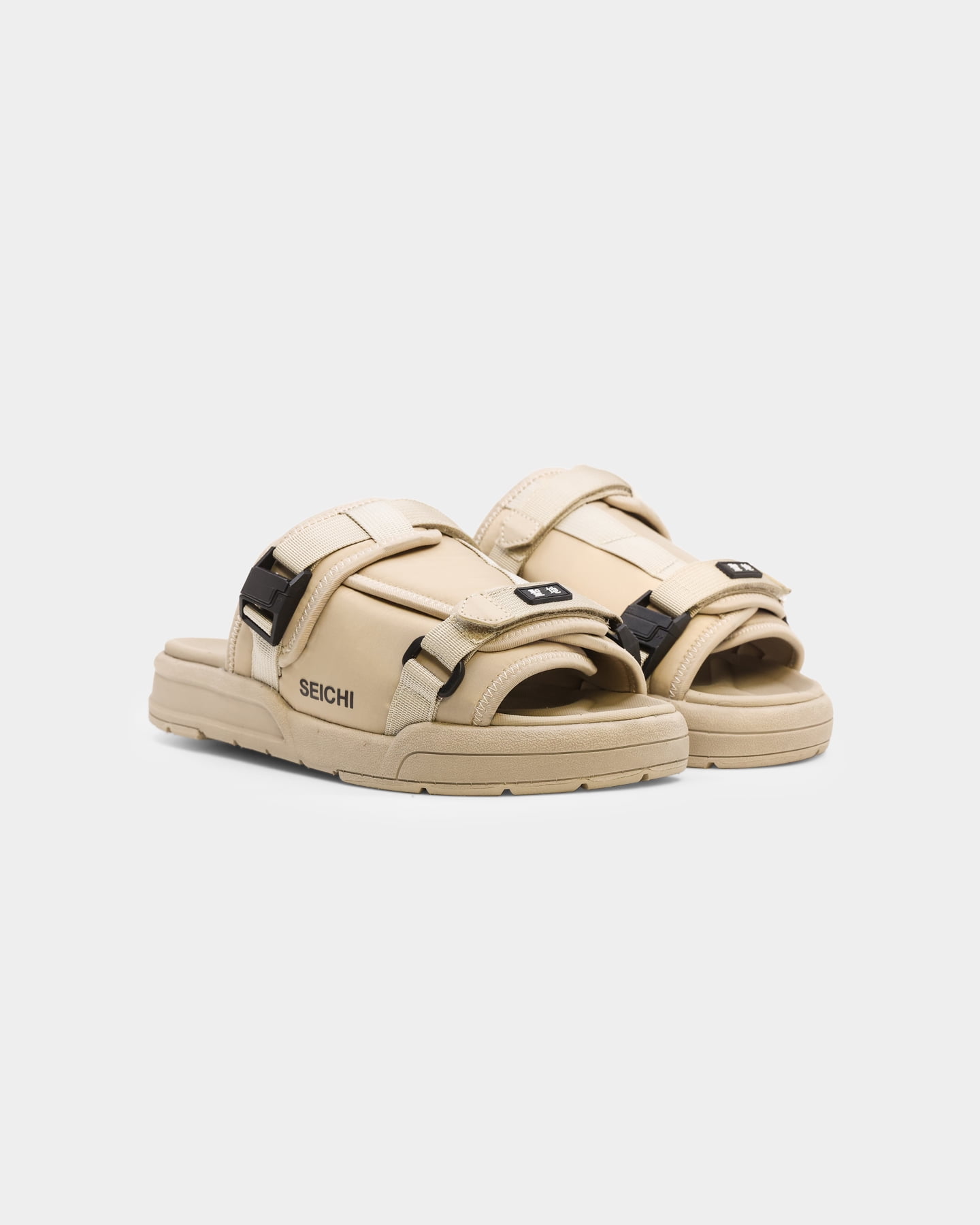 SEICHI YOROI V2 TAN Slide Sandals‎ with Buckle Straps SIZE US10 Euro 43 Seichi Yoroi V2 Mens Slide Sandals Sz 11 Luminate Comfort  main image 4