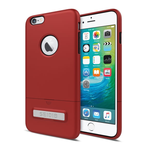 Seidio SURFACE Combo for Apple iPhone 6 Plus/6S Plus - Dark Red/Black