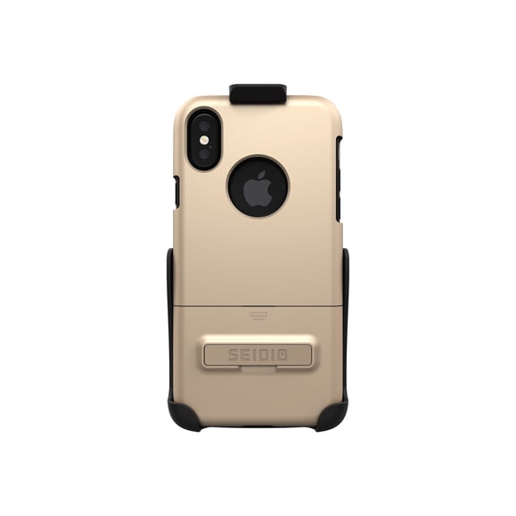 Seidio SURFACE Combo for Apple iPhone X - Gold/Black