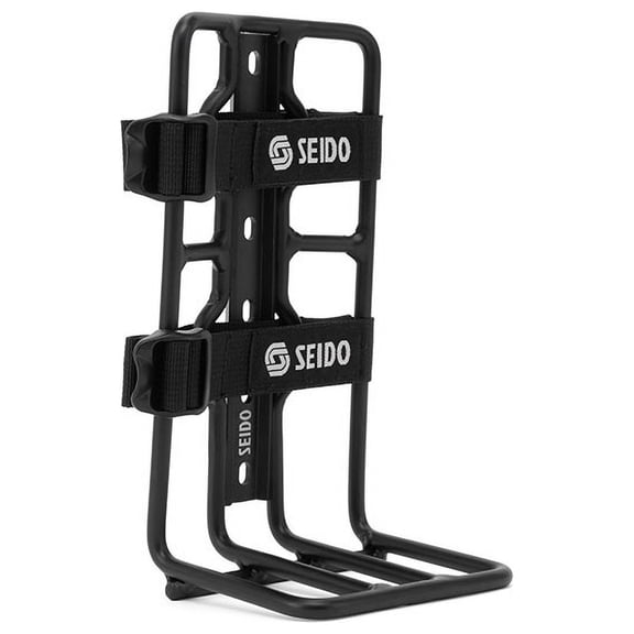 Seido Cargo Cage Front Rack Black
