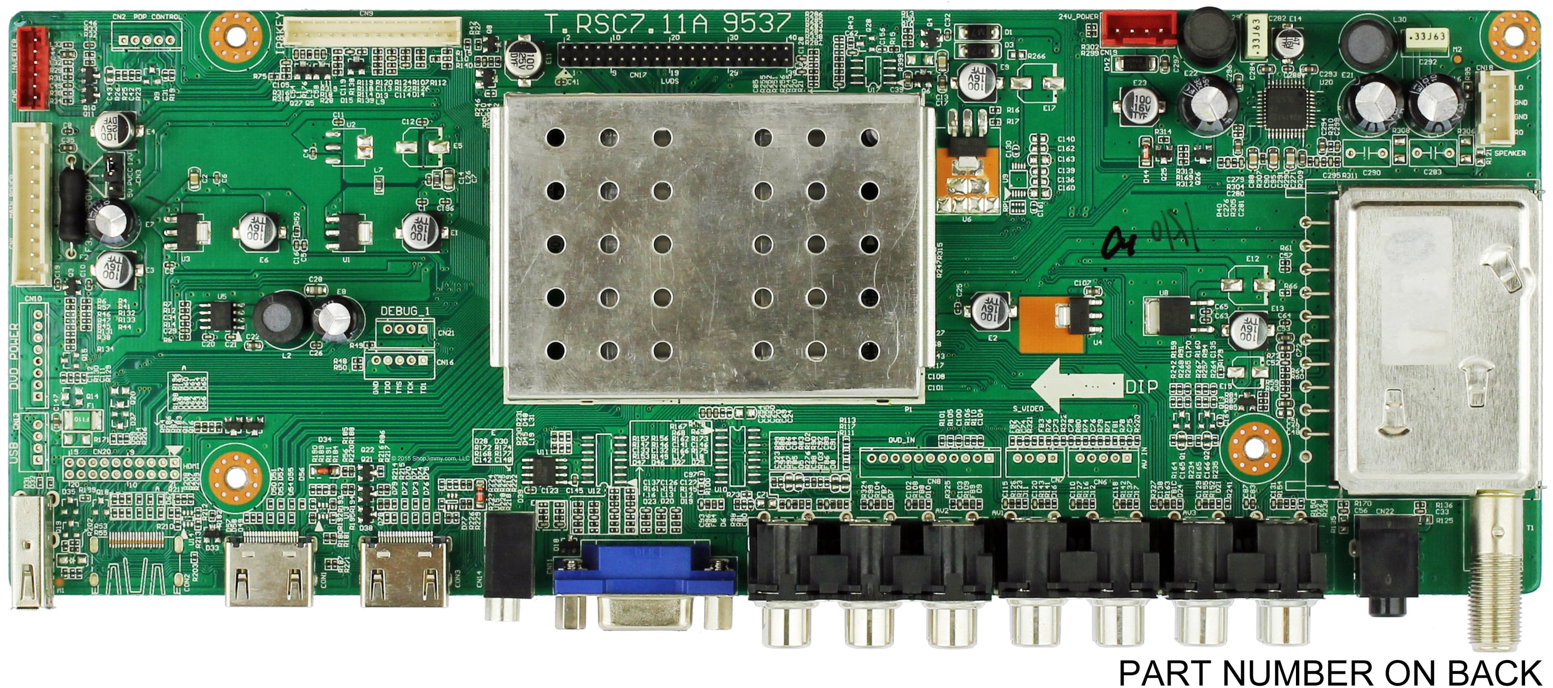 Seiki 10111030300 (T.RSC7.11A 9537) Main Board for LC32B56
