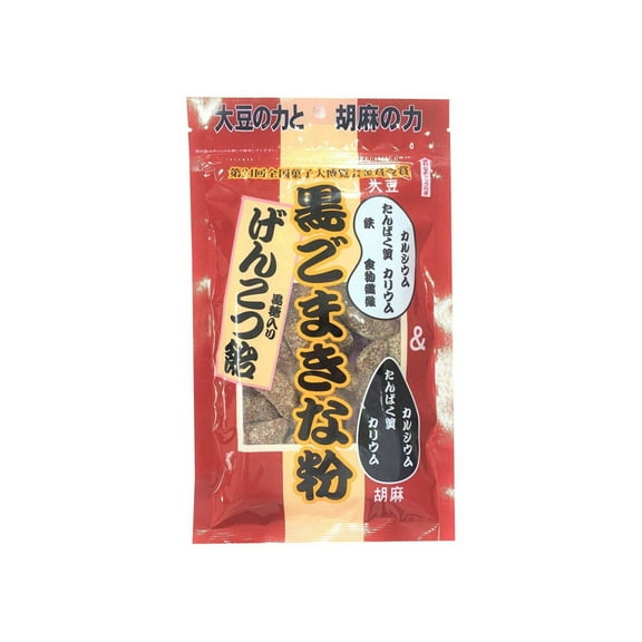 Seiki Japanese Mochi, Roasted Soybean and Black Sesame Fist Candy, 4.94 Ounce