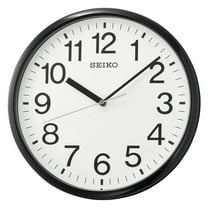 Seiko QXA756KLH Wall Clock, Black