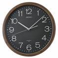 thumbnail image 1 of Seiko QXA807ARH Wall Clock, Brown, 1 of 6