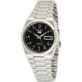 seiko 5 automatic black arabic dial men's watch item no. snkp21j1
