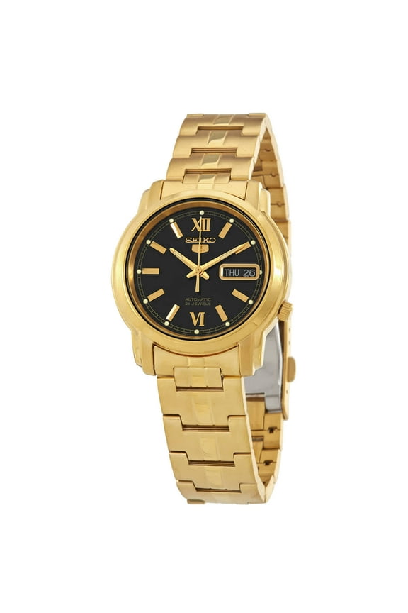 5 Automatic Black Dial Men's Watch SNKK86