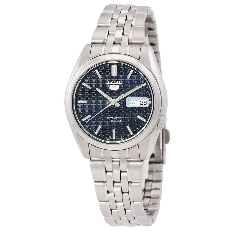 seiko5 セイコー5 腕時計 SNK357KC 純正付属品付き Seiko 5 Automatic Midnight Logo Dial Men's Watch SNK357