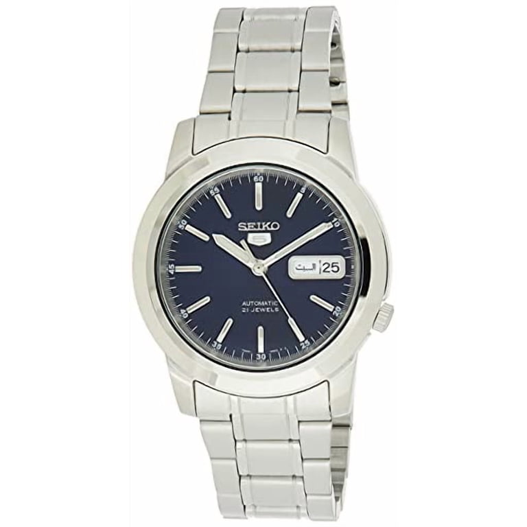 Seiko Series 5 Automatic Blue Dial Men display picture 3