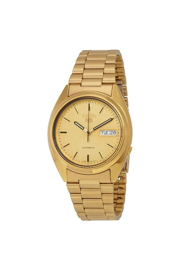 5 Automatic Champagne Dial Men's Watch SNXL72