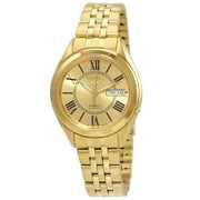 Seiko 5 Automatic Gold Dial Mens Watch SNKL38