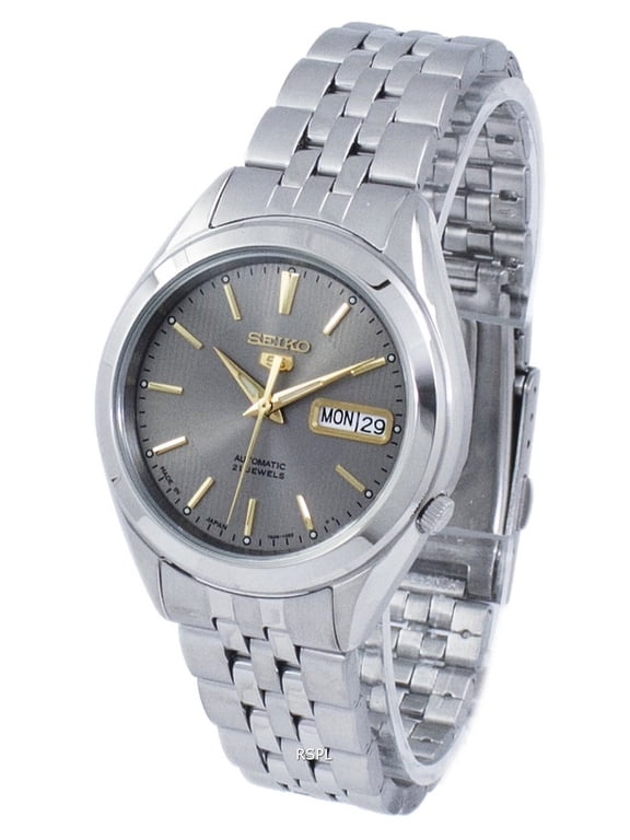 5 Automatic Grey Dial Men's Watch SNKL19J1