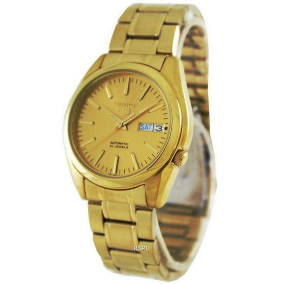 Seiko Men's Stainless Steel Gold Wristwatch, SNKL48, SNKL48K1, SNKL48K