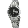thumbnail image 1 of Seiko 5 Black Dial Stainless Steel Men's Watch SNKL23J1, 1 of 3