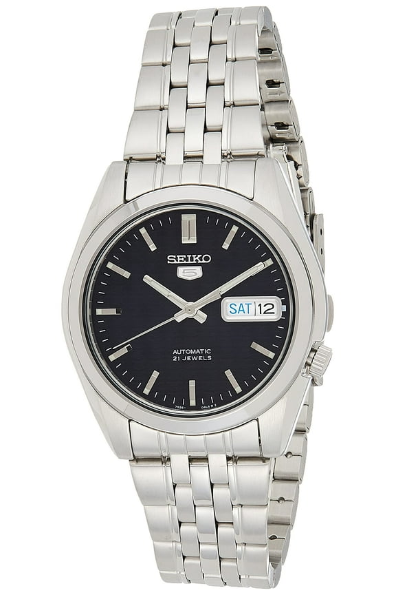 5 Classic Men's SNK357 Automatic Stainless Steel Dress Watch