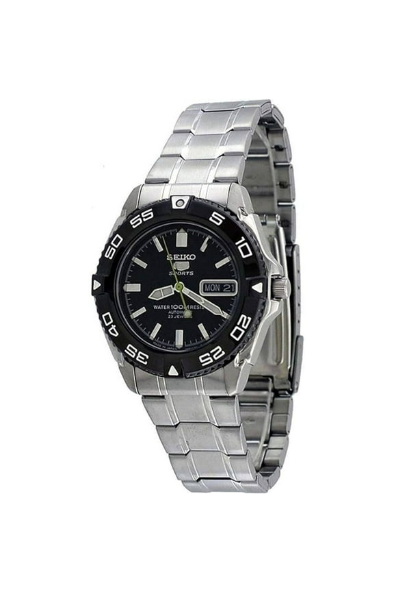 5 Sports Automatic Black Dial Men's Watch SNZB23J1