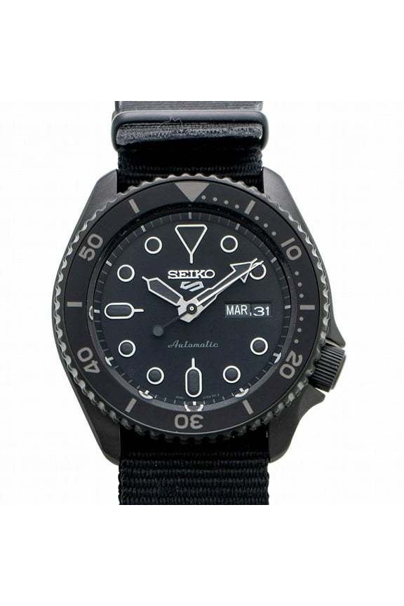 5 Sports Automatic Black Dial Men's Watch SRPD79K1