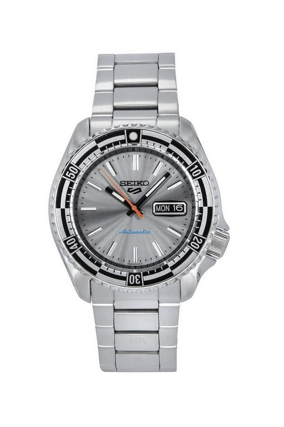 5 Sports Automatic Silver Dial Men's Watch SRPK09K1