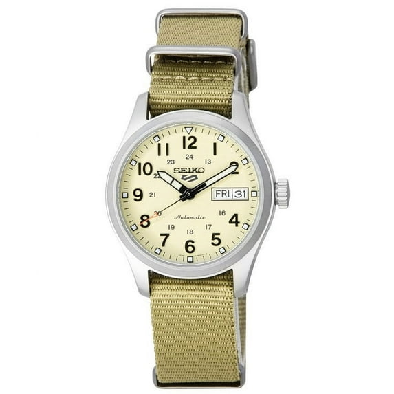 Seiko 5 Sports Automatic Beige Dial Men's Watch SRPJ83K1