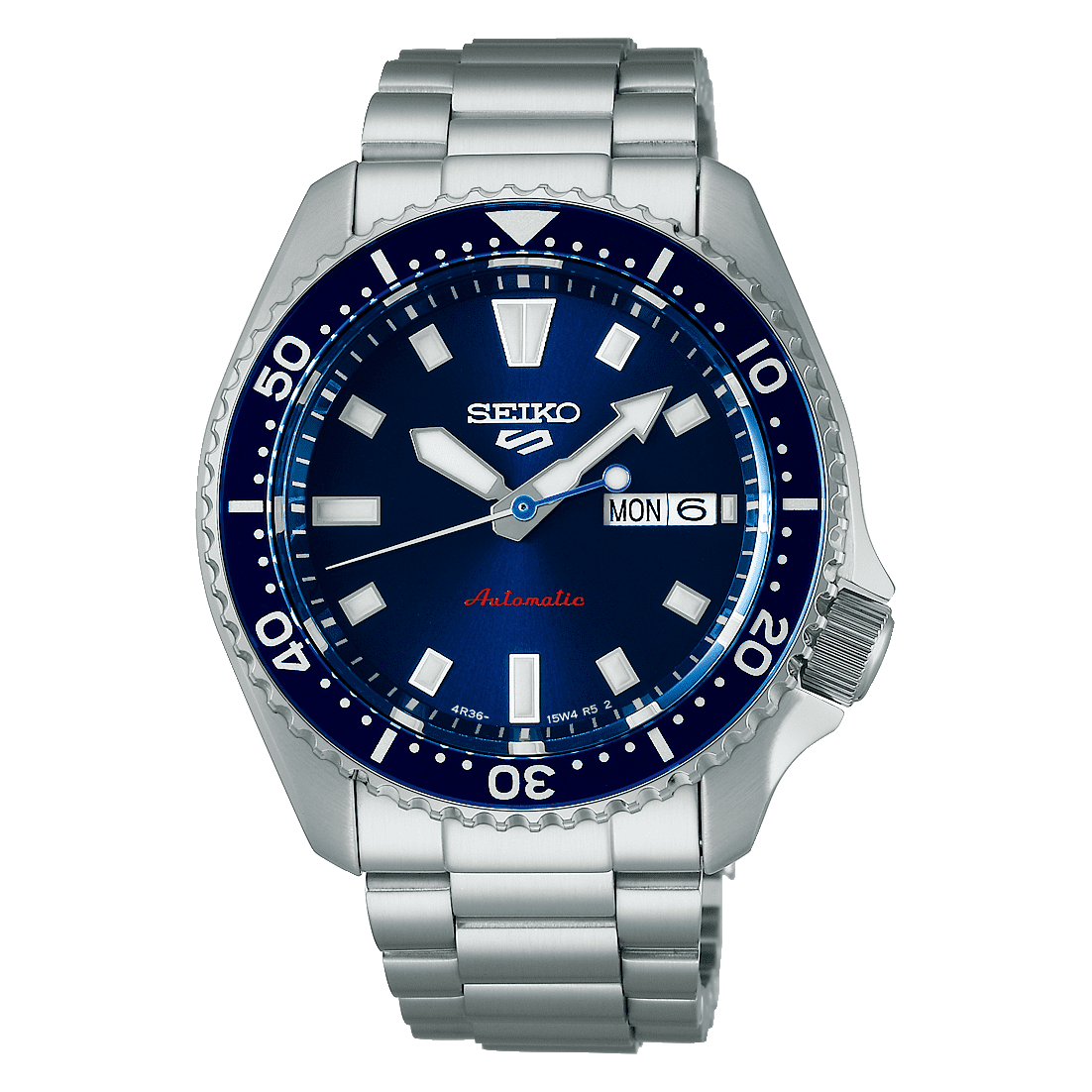 Seiko 5 Sports SKX Blue Dial SRPL83 - Walmart.com