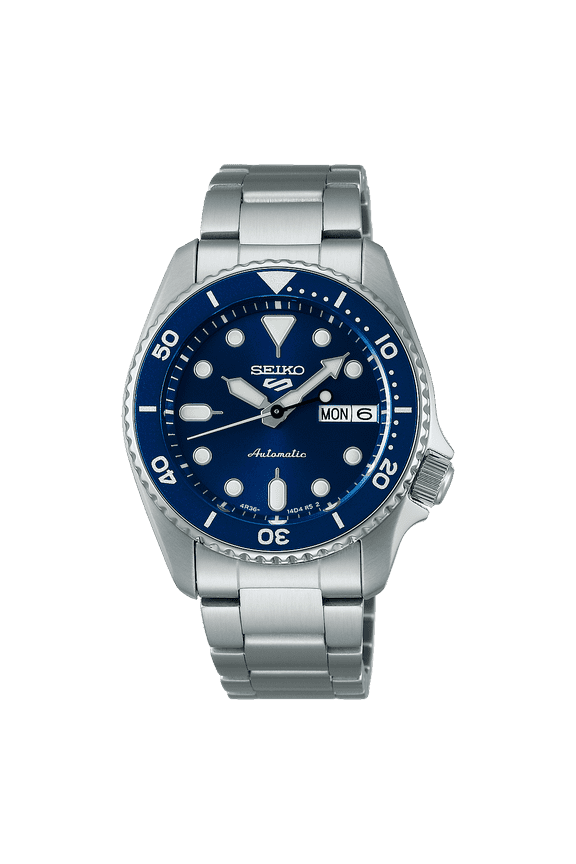 5 Sports SKX Mid-Size Navy Blue Dial SRPL77