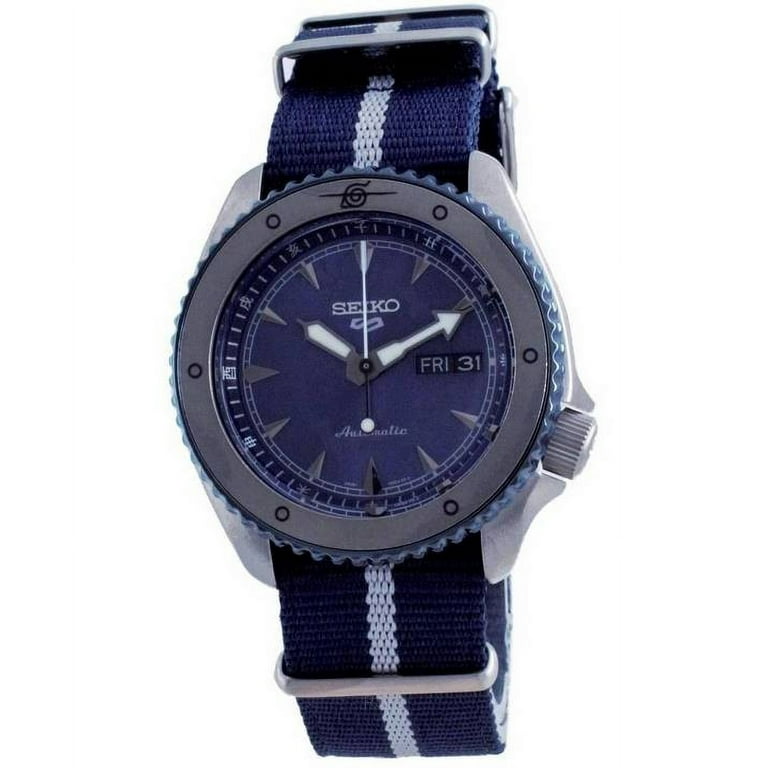 Seiko 5 Sports Sasuke Uchiha Limited Edition Automatic SRPF69 SRPF69K1 SRPF69K 100M Men s Watch